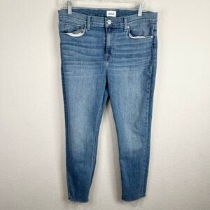 Hudson Natalie Jeans Women's 31 Super Skinny Mid Rise Medium Wash Stretch